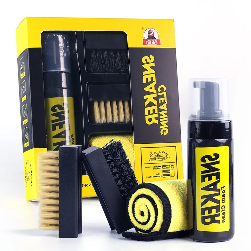 Sneaker Care Cleaner - 150ML Water-Free Foam Sneakers Cleaner Kit