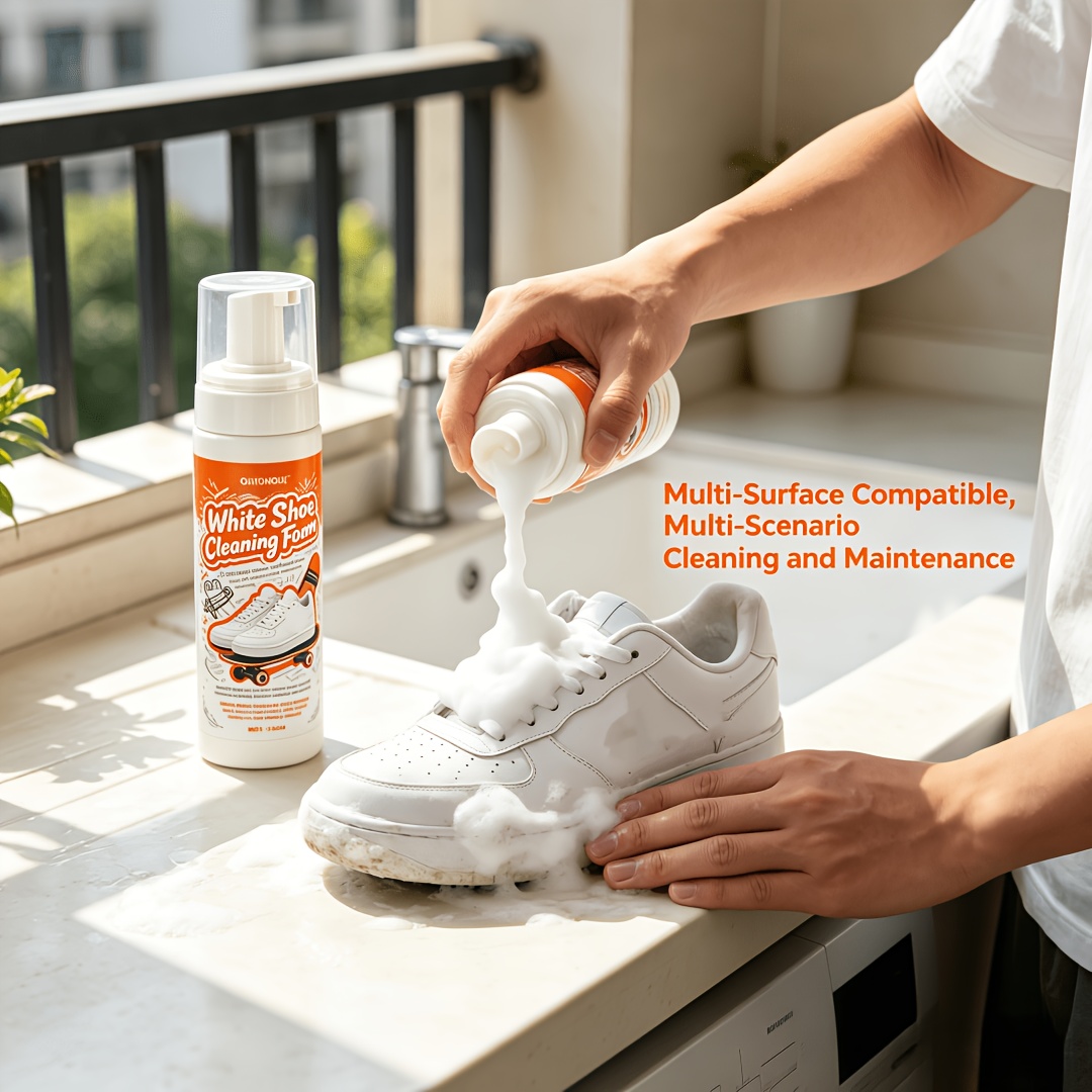 Portable No Rinse White Shoe C - Sneaker Care Cleaner 评论和价格