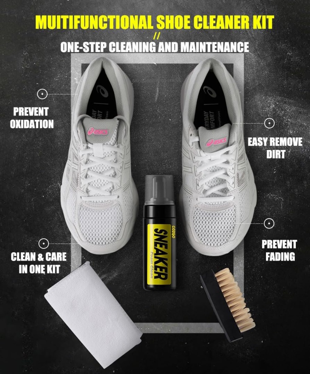 Shoe Cleaner Kit for Sneakers, - Sneaker Cleaner 评论和价格