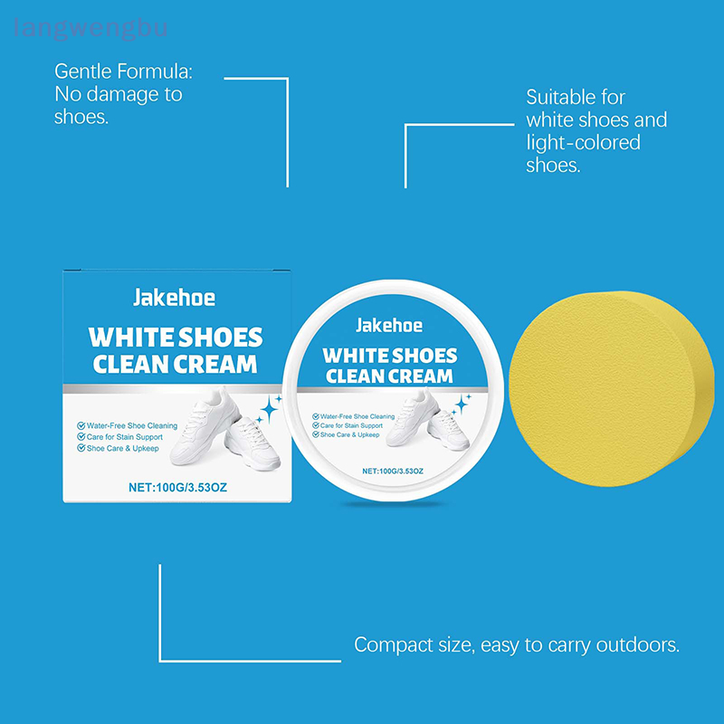 NewWhite Shoe Cleaner Cream, M - Sneaker Cleaner 评论和价格