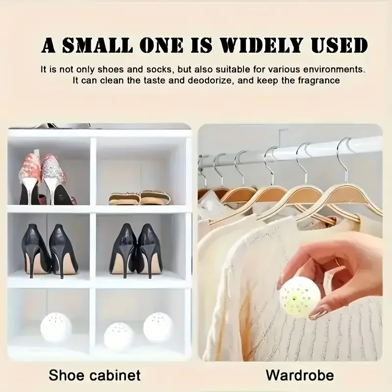 6/12/18pcs Household Shoes And - Shoe Deodorizer Ball 评论和价格
