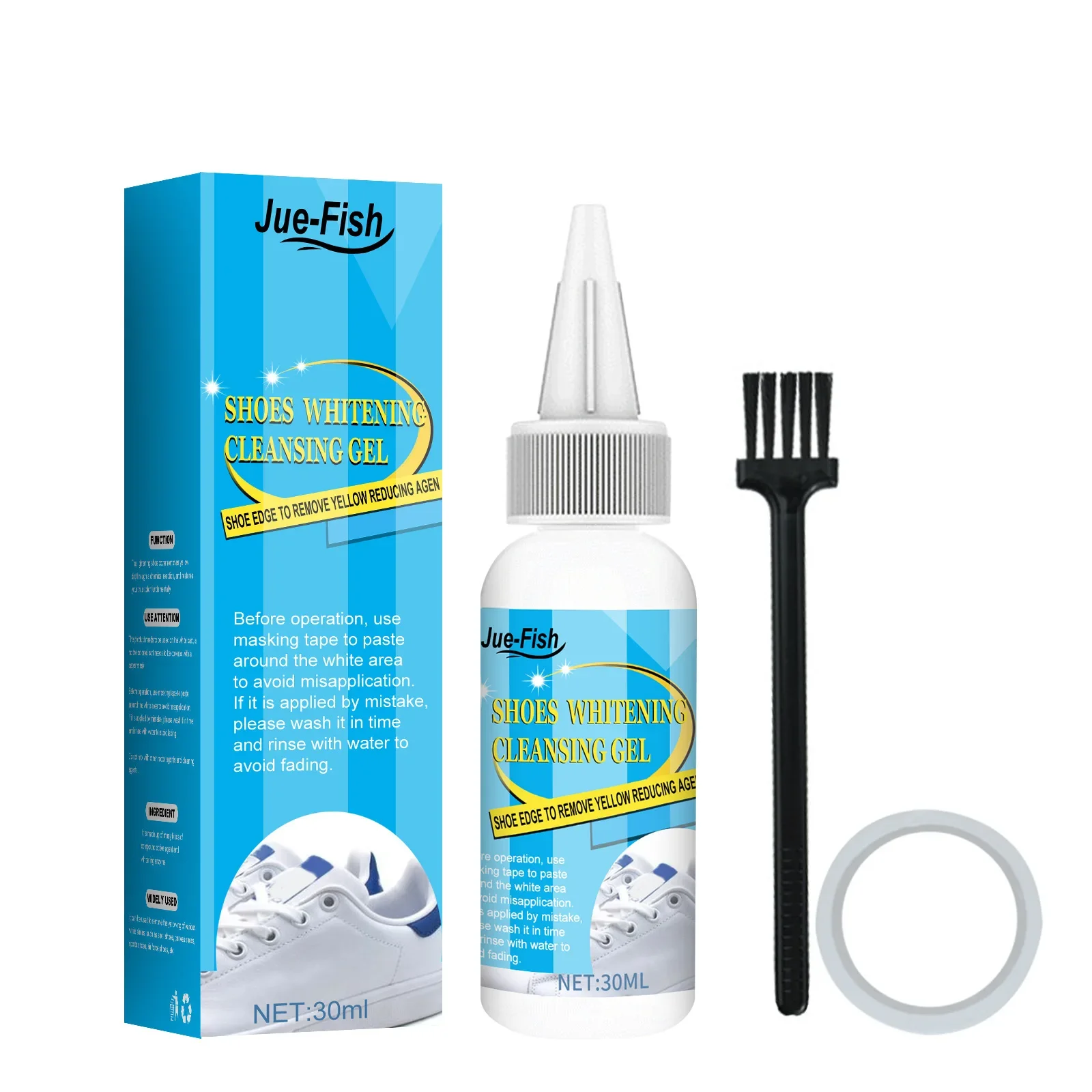 White Shoes Cleaning Gel Stain - Sneaker Cleaner 评论和价格